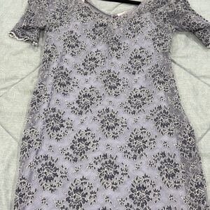 Beautiful two piece dress and slip